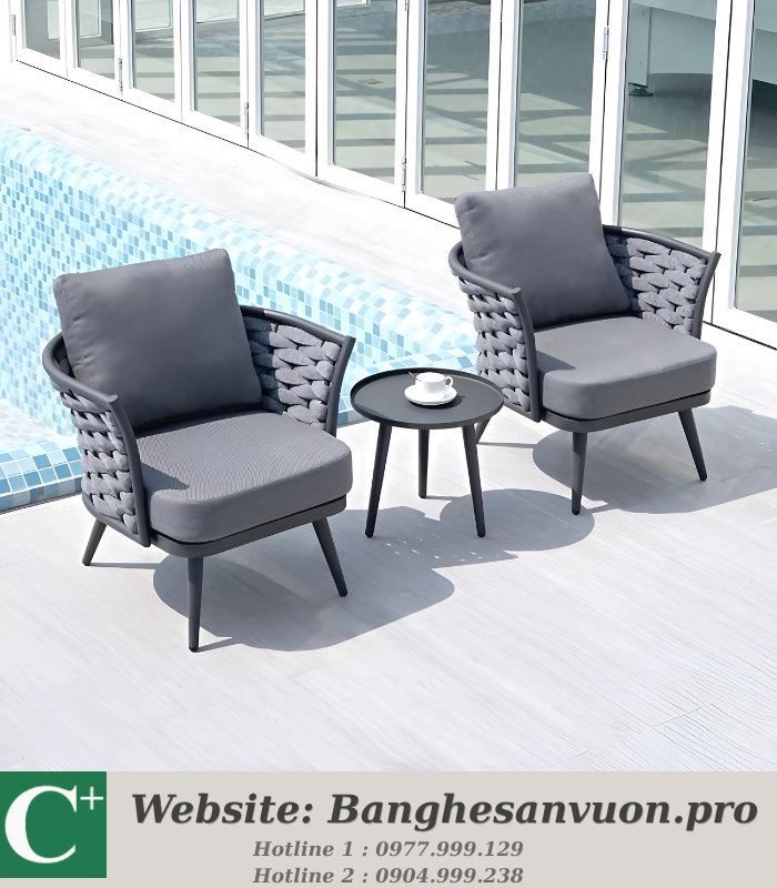 Bộ sofa ngoài trời SVAN-GMTBR-04