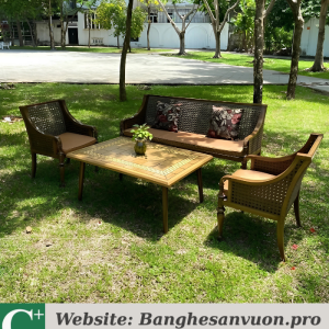 Bộ sofa ngoài trời SVAN-GMTBSF-3C