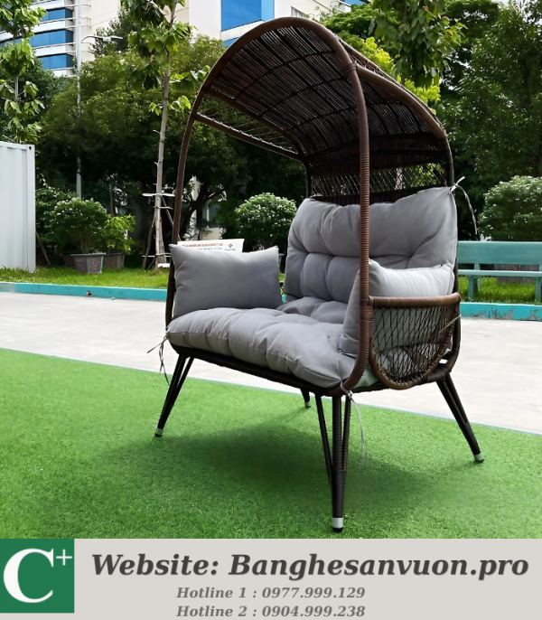 Ghế Thư Giãn Mây Nhựa MT-GMT986