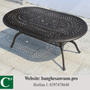 Bàn rời nhôm đúc
