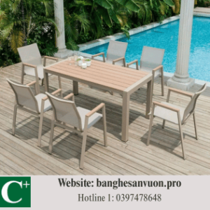 Bộ 6 ghế Textilene HS-GMT03